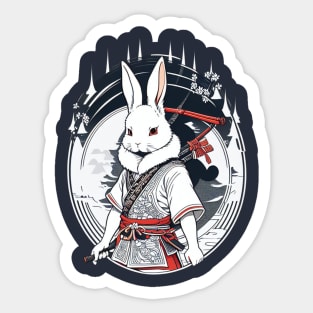 Samurai Rabbit Sticker